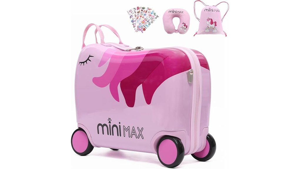 minimax 29l unicorn luggage set
