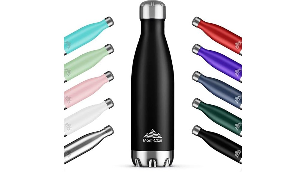 mont clair 500ml stainless bottle