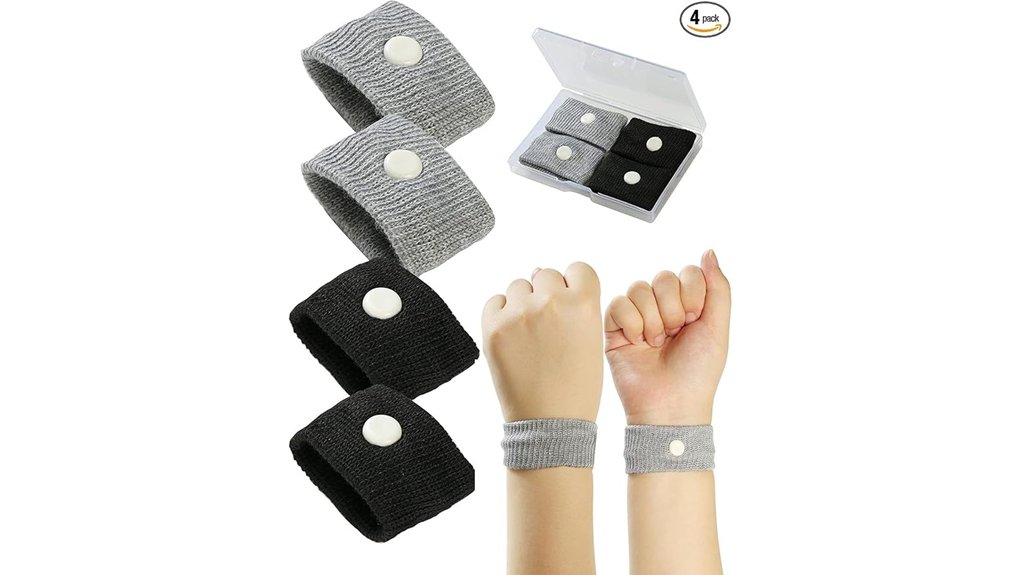 motion sickness wristbands travel pair