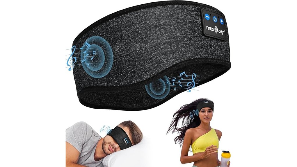 musicozy sleep headphones headband