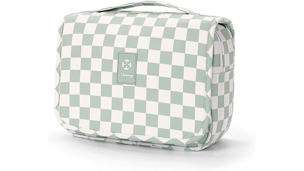 narwey mint green toiletry bag