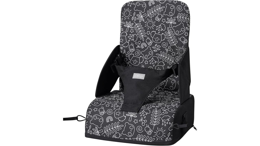 nuby panda travel booster seat
