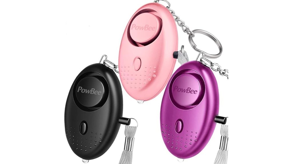 personal alarms for women 3 pack safety alarms