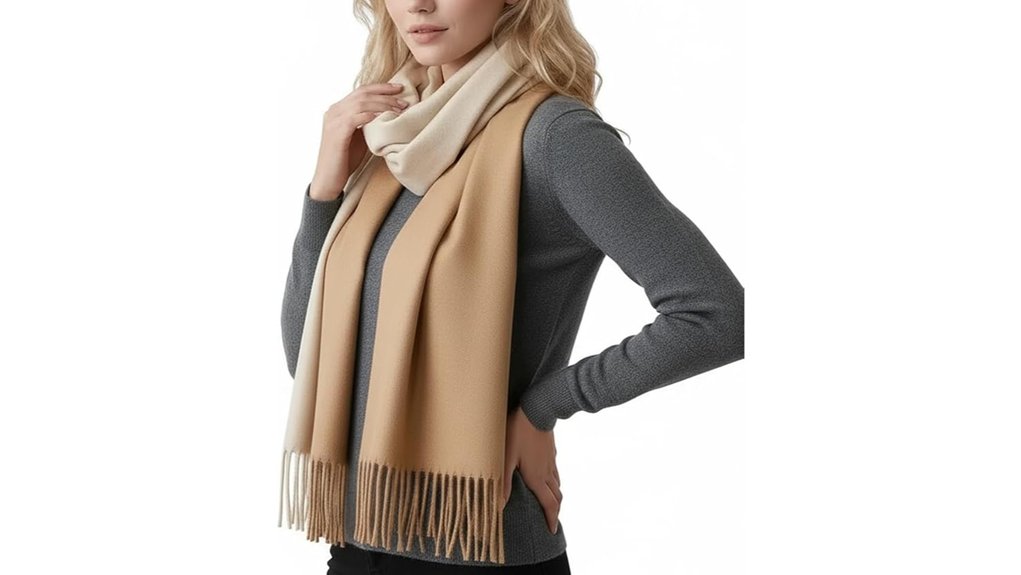 pflife wool scarf details