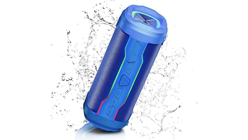 portable bluetooth speaker with rgb lights