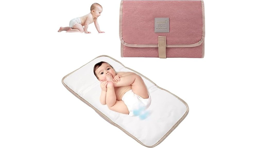 portable foldable baby nappy pad
