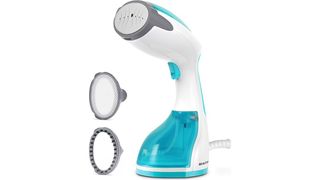 portable garment steamer with fast heat up