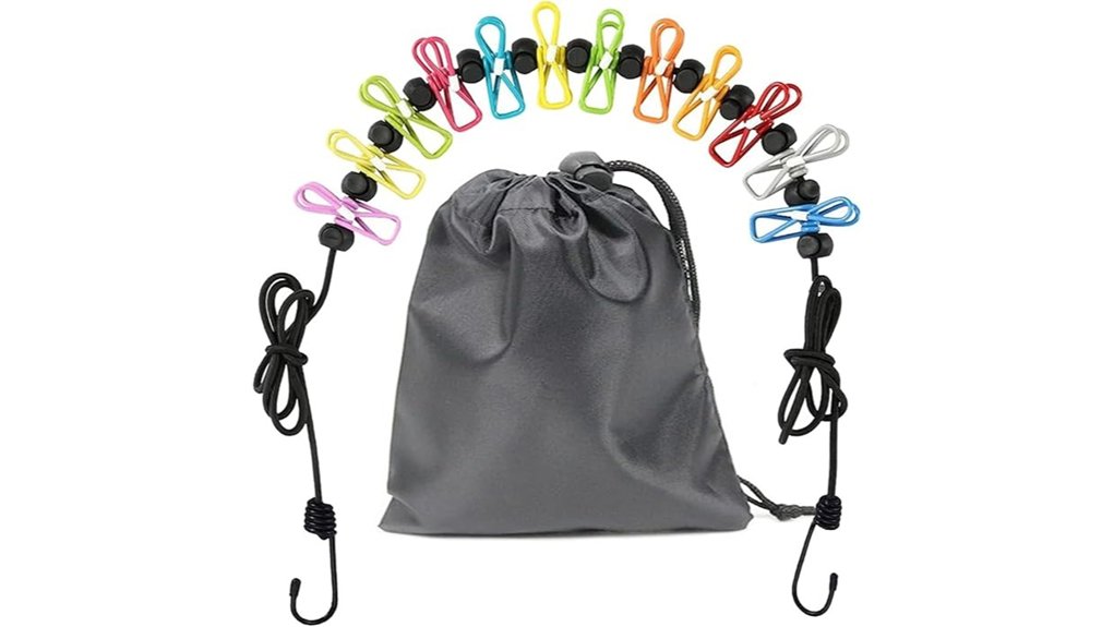portable indoor outdoor clothesline