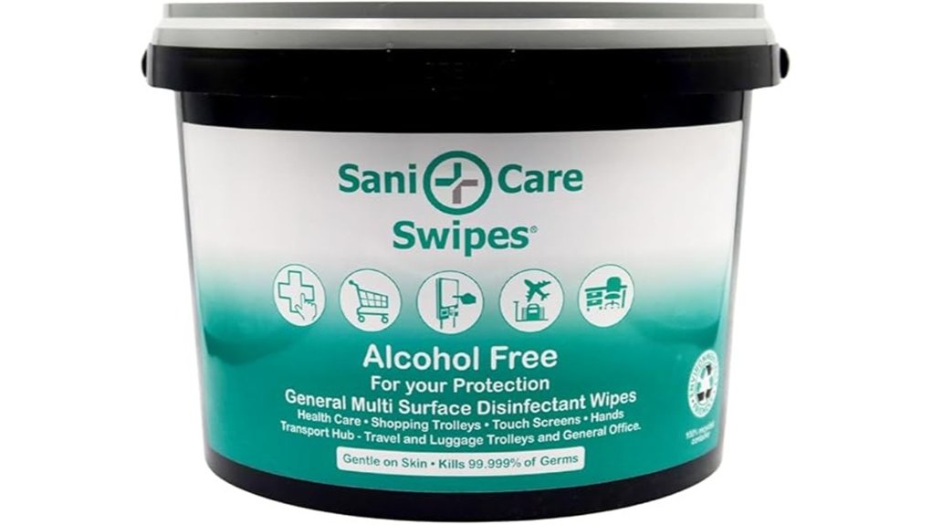 premium disinfectant wipes for surfaces travel industry