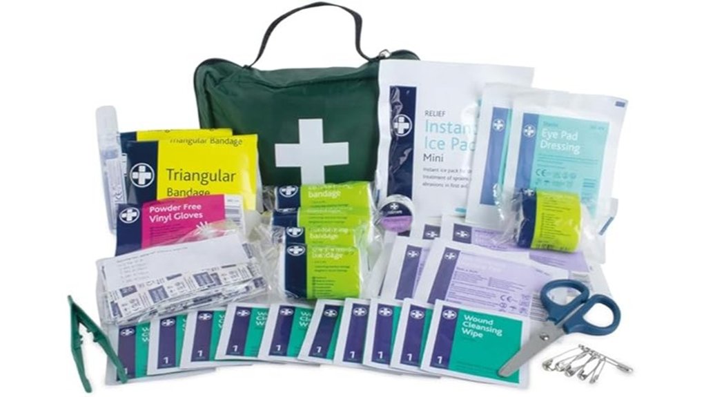 premium first aid kit for home car workplace