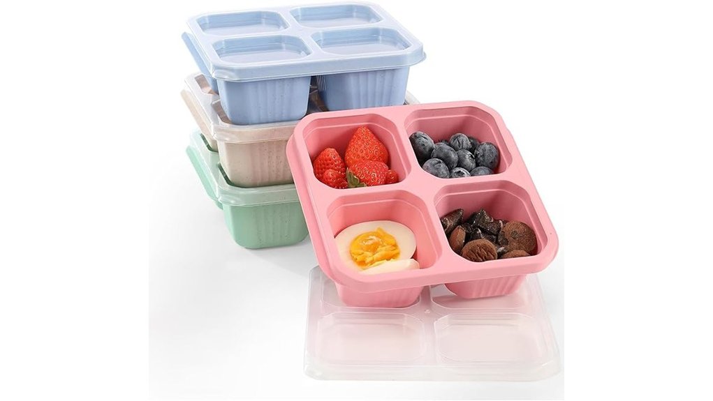 pubiao lunch boxes with compartments