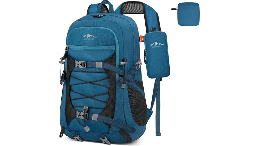 rainsmore 40l foldable backpack