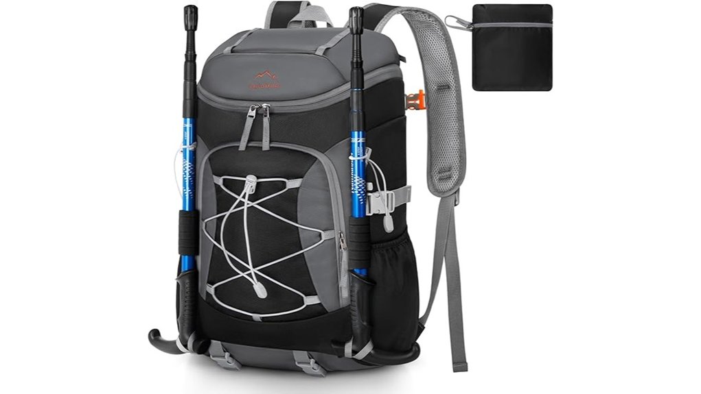 rainsmore 40l ventilated backpack