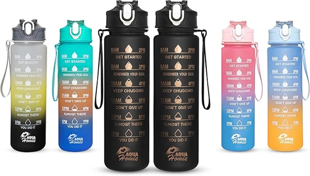 reusable 750ml bottle leakproof bpa free
