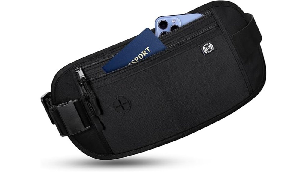 rfid blocking travel bumbag