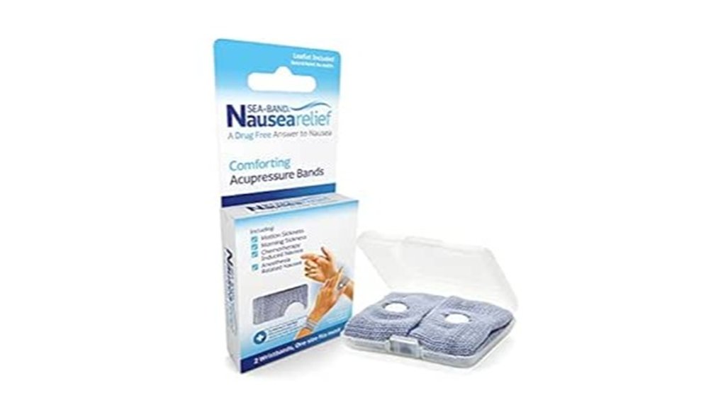 sea band nausea relief wristbands pair