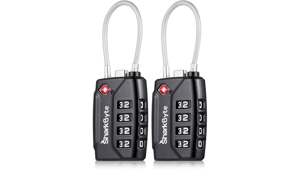 sharkbyte tsa 4 dial locks