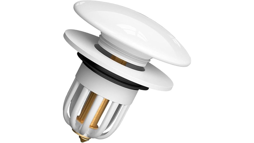 sink stopper and strainer for bathroom basin