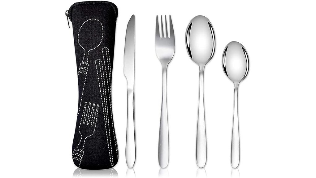 stainless steel cutlery set