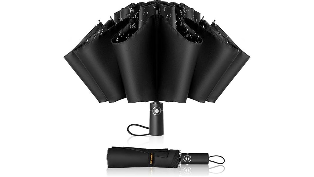 tecknet inverted windproof umbrella