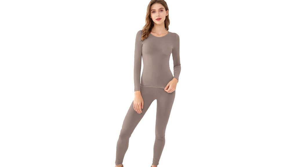 thermal underwear set for women