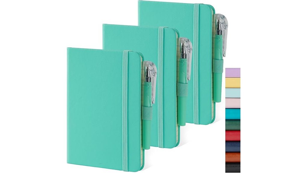 three item a6 pocket notebook set