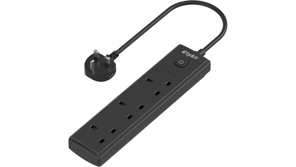 three way switched extension lead