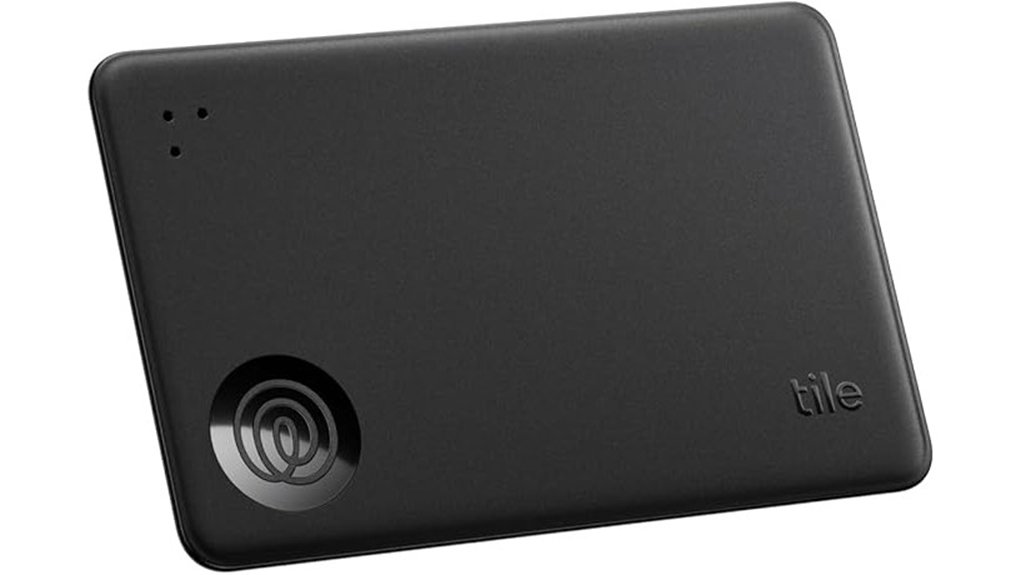 tile by life360 slim bluetooth wallet luggage tracker