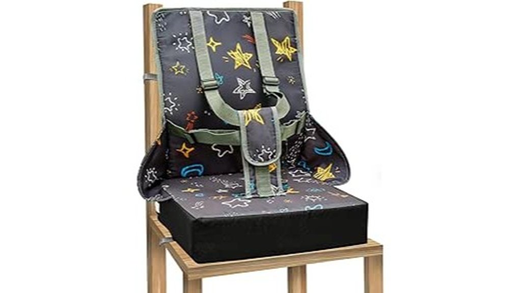 toddler booster seat straps