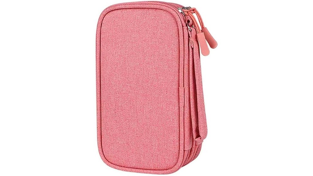 travel cable organizer bag note exactly four words