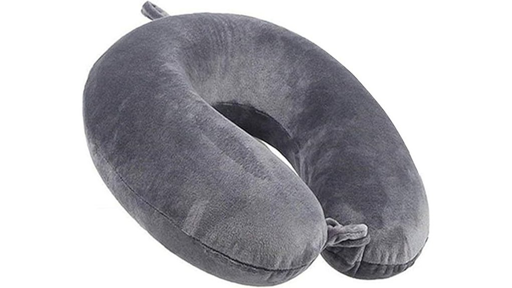 travel pillow memory foam cushion