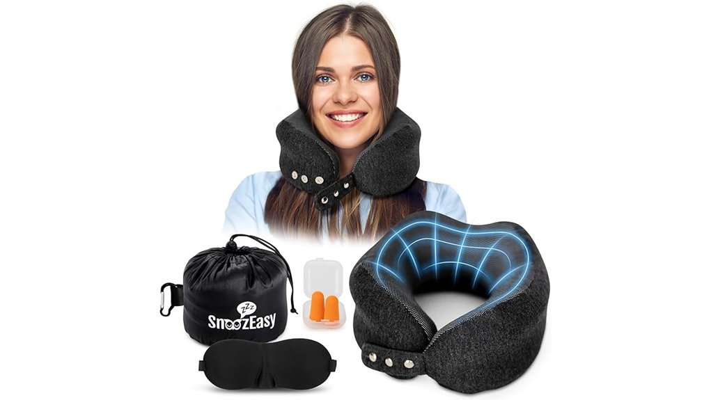 travel pillow with memory foam