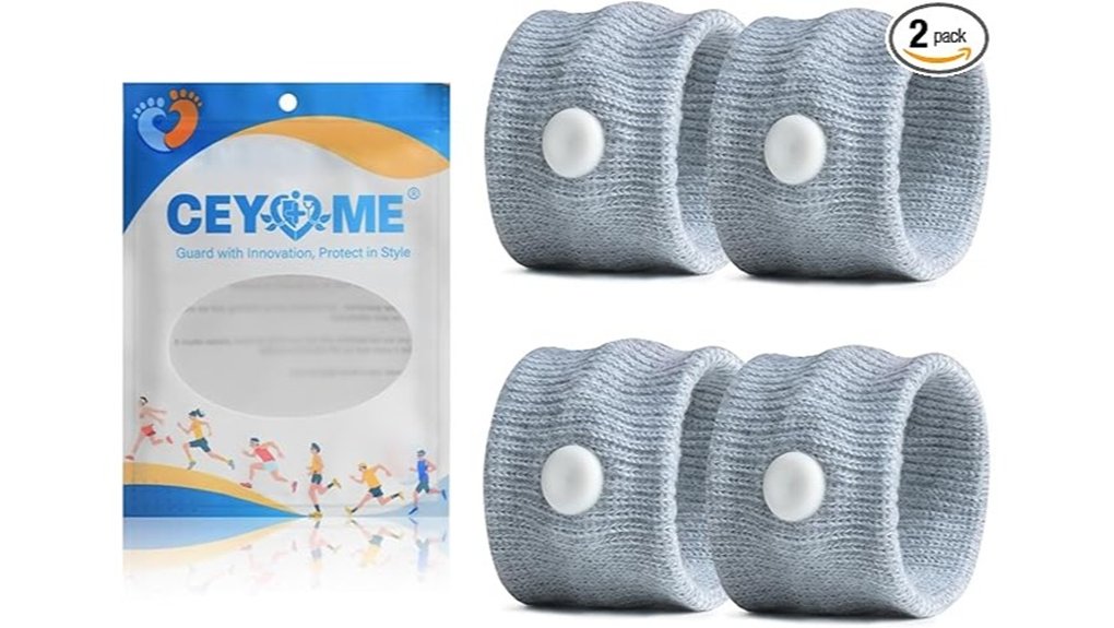 travel sickness bands 2 pairs