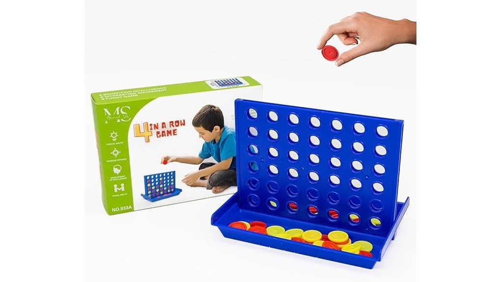travel size connect four strategy game