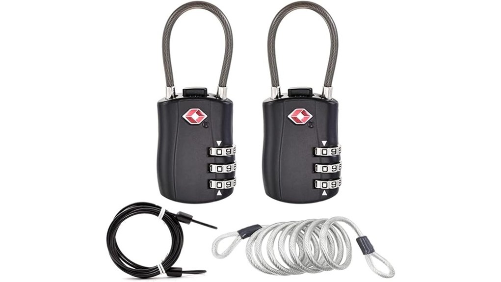 tsa luggage locks pack