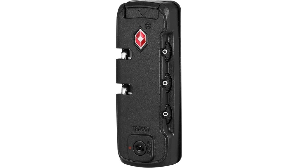 tsa luggage locks with 3 digit combination