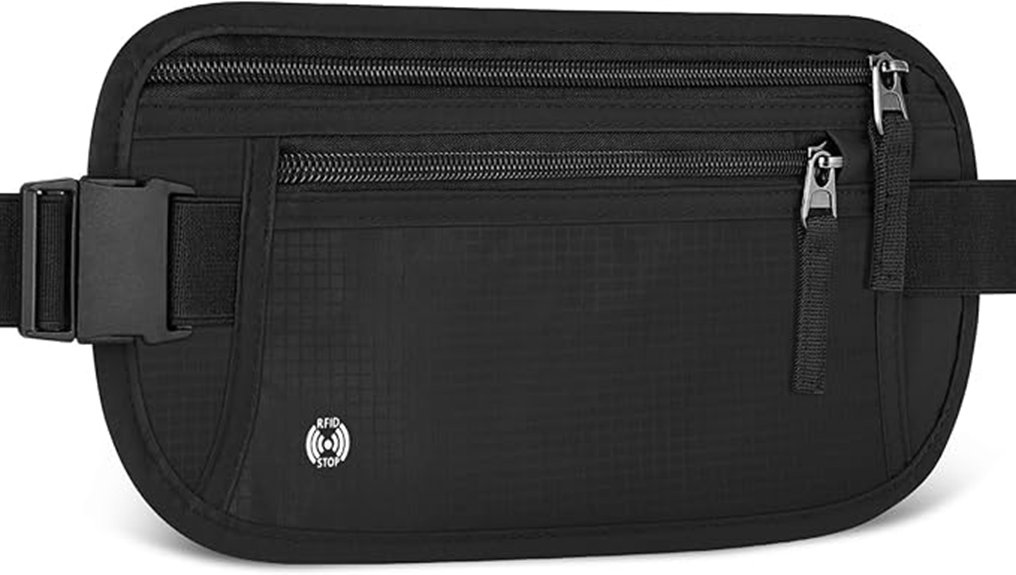 ultra thin rfid travel belt