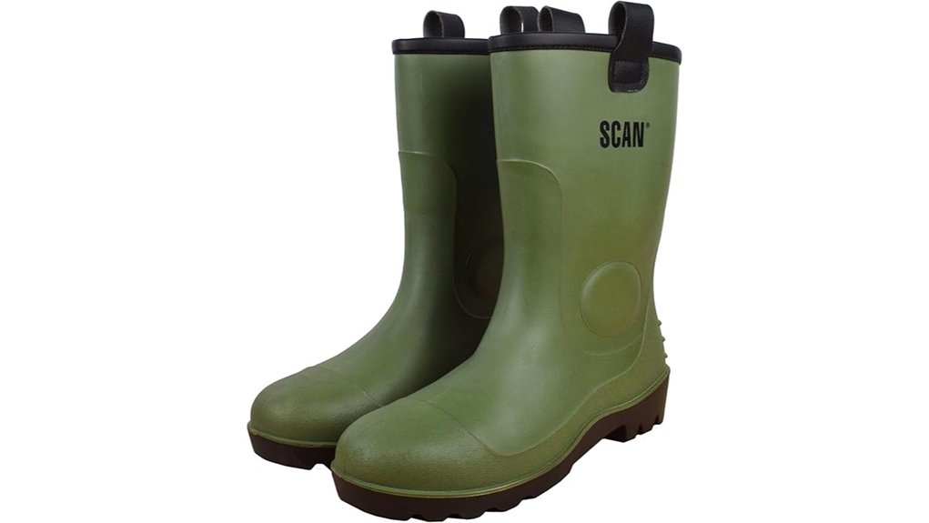 unisex fleece lined wellington boots