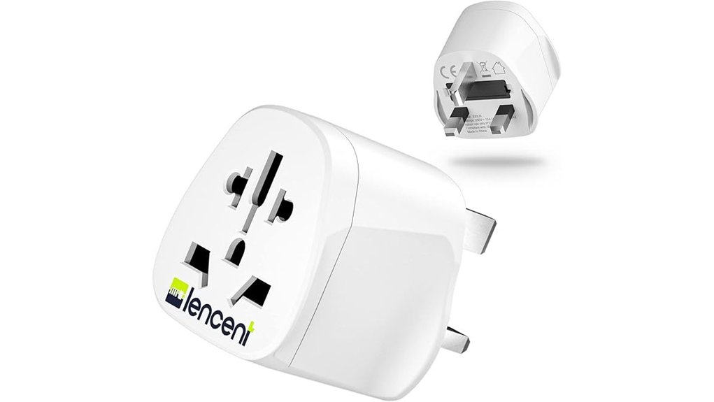 universal travel plug adaptor uk only
