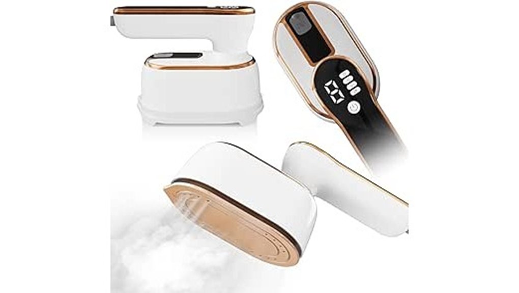 upgraded travel steamer with leds