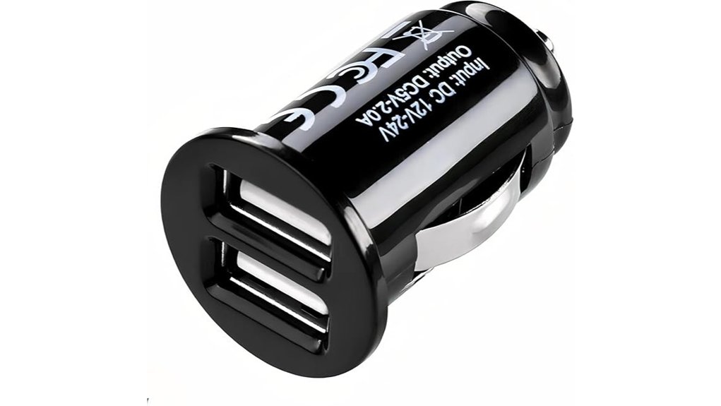 usb car charger dual ports