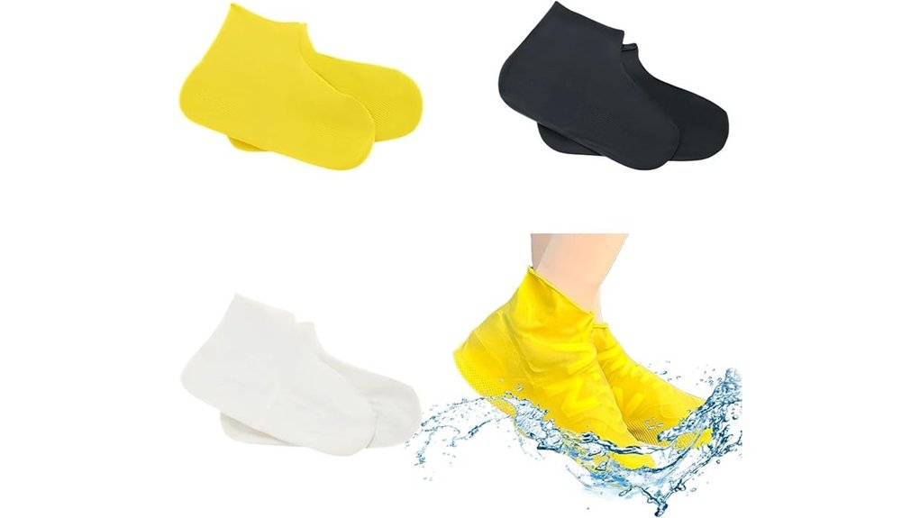 waterproof non slip shoe covers