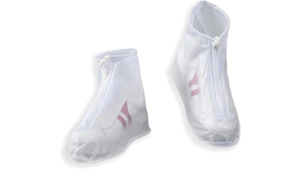 waterproof overshoes with adjustable opening