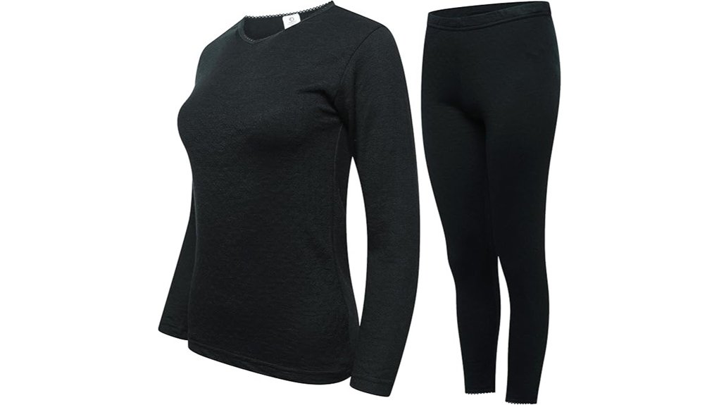 women s thermal base layer set top bottom
