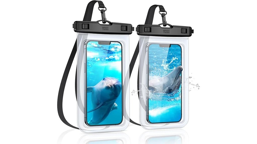 yosh waterproof pouch ipx8 pair