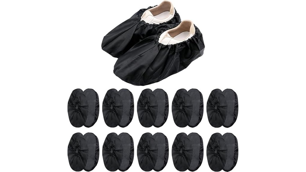 zocone black waterproof overshoes